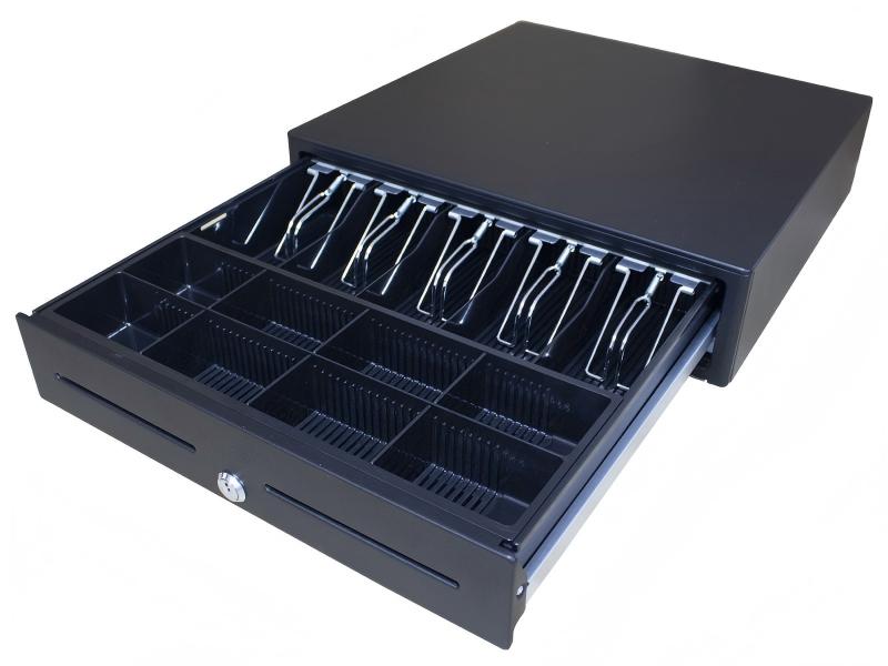 HER 410R All Metal Large Cash Drawer with round corners - image 4